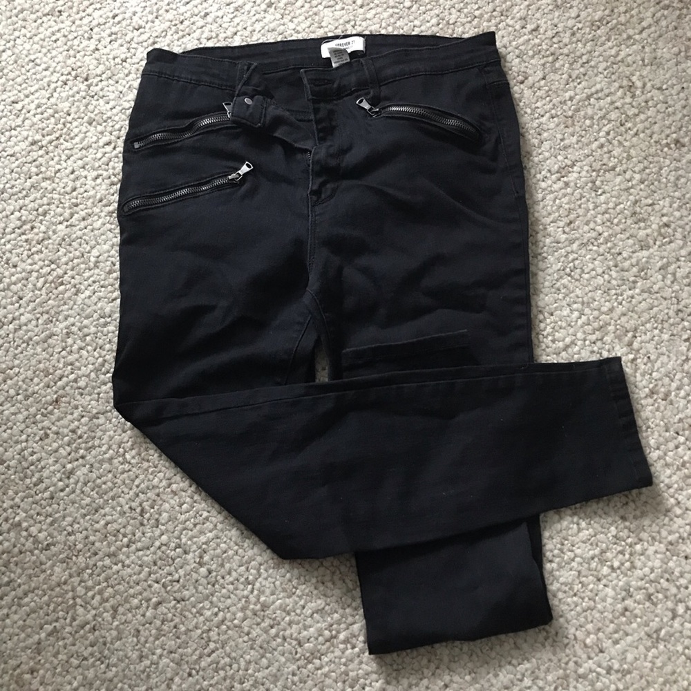 High Waisted Skinny Jeans